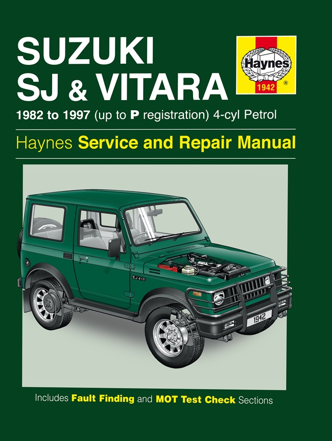 Haynes Manual - Suzuki SJ/Vitara manual